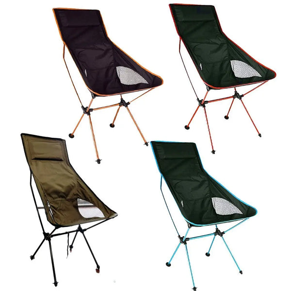 Camping Chair Folding High Back Backpacking Chair with Headrest, Lightweight Portable Compact for Outdoor Camp, Travel, Beach, Picnic, Festival Deals499