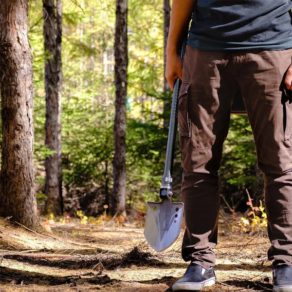 Camping Shovel Folding Outdoor Survival Tools Multifunction Hiking Military Deals499