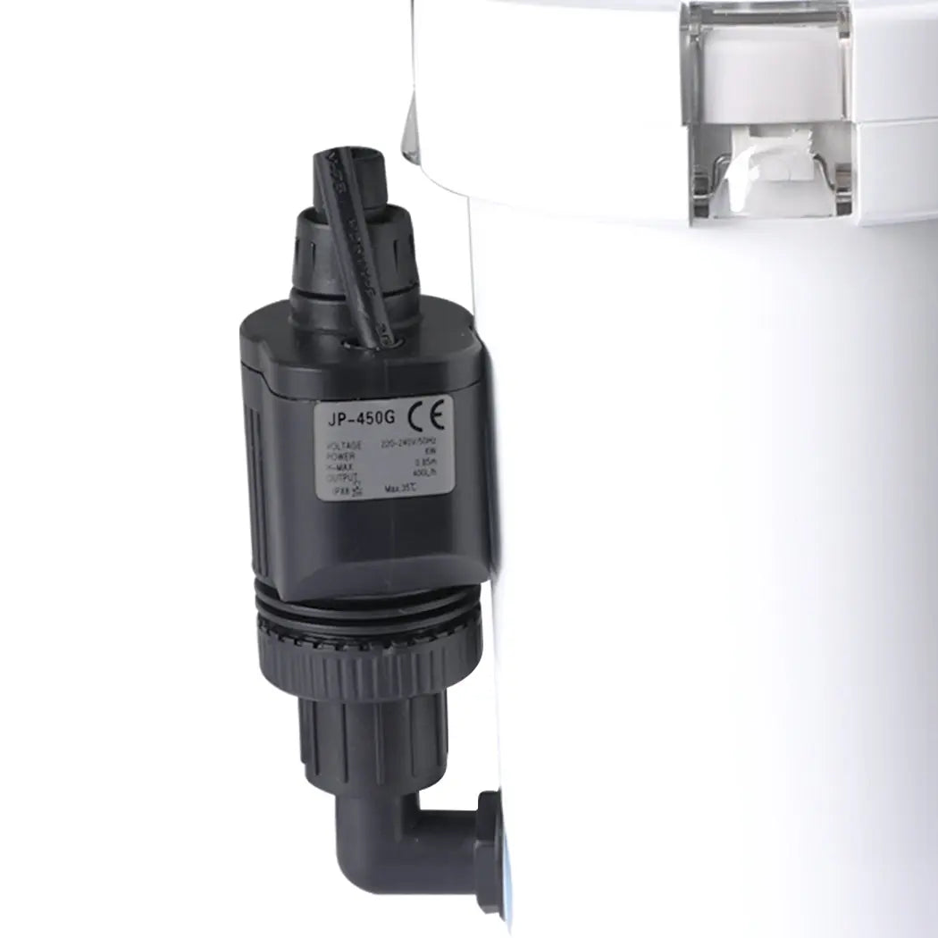 Canister Filter Aquarium External Aqua Pump Fish Water Tank Sponge Pond 400L/H Deals499