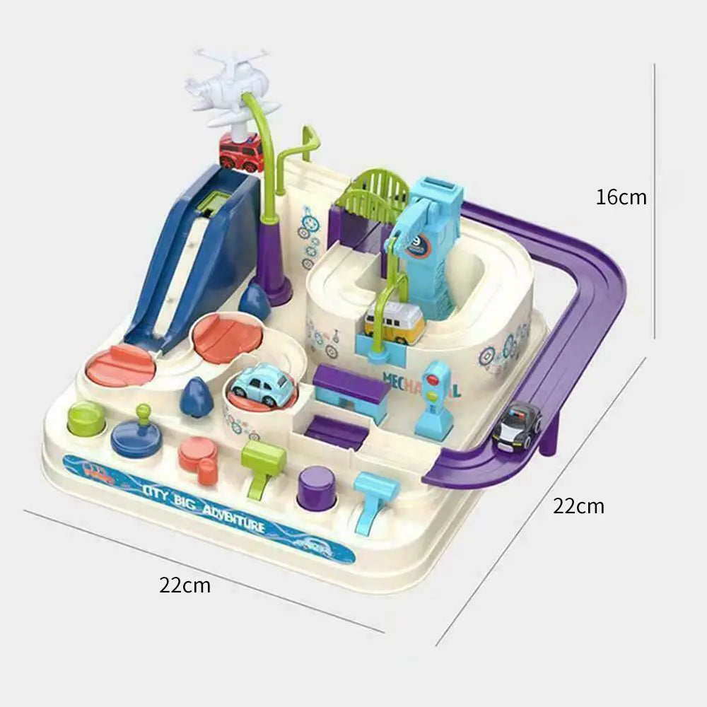 Car Adventure Game Rescue Squad Adventure Rail Model Racing Educational Toy Gift Deals499