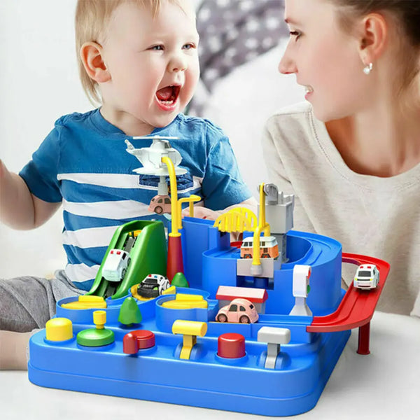 Car Adventure Game Rescue Squad Adventure Rail Model Racing Educational Toy Gift Deals499