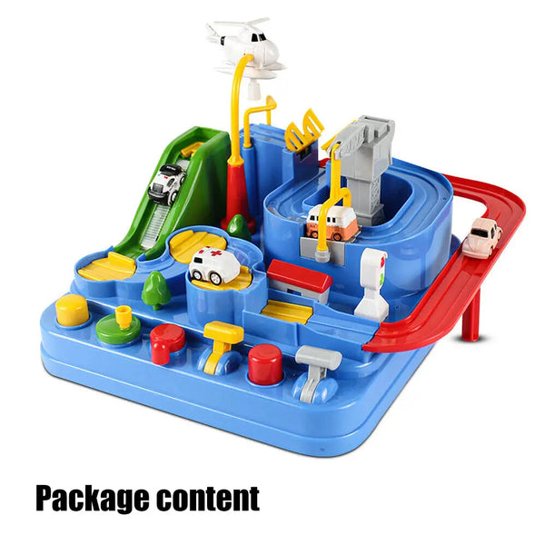 Car Adventure Game Rescue Squad Adventure Rail Model Racing Educational Toy Gift Deals499
