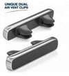 Car Air Vent Phone Holder Magnetic Silver Deals499