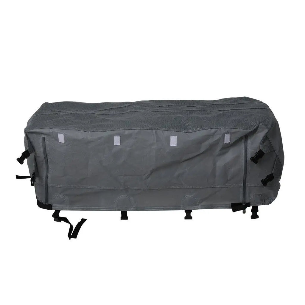Caravan Covers Campervan 4 Layer Heavy Duty UV Waterproof Carry bag Covers M Grey Deals499