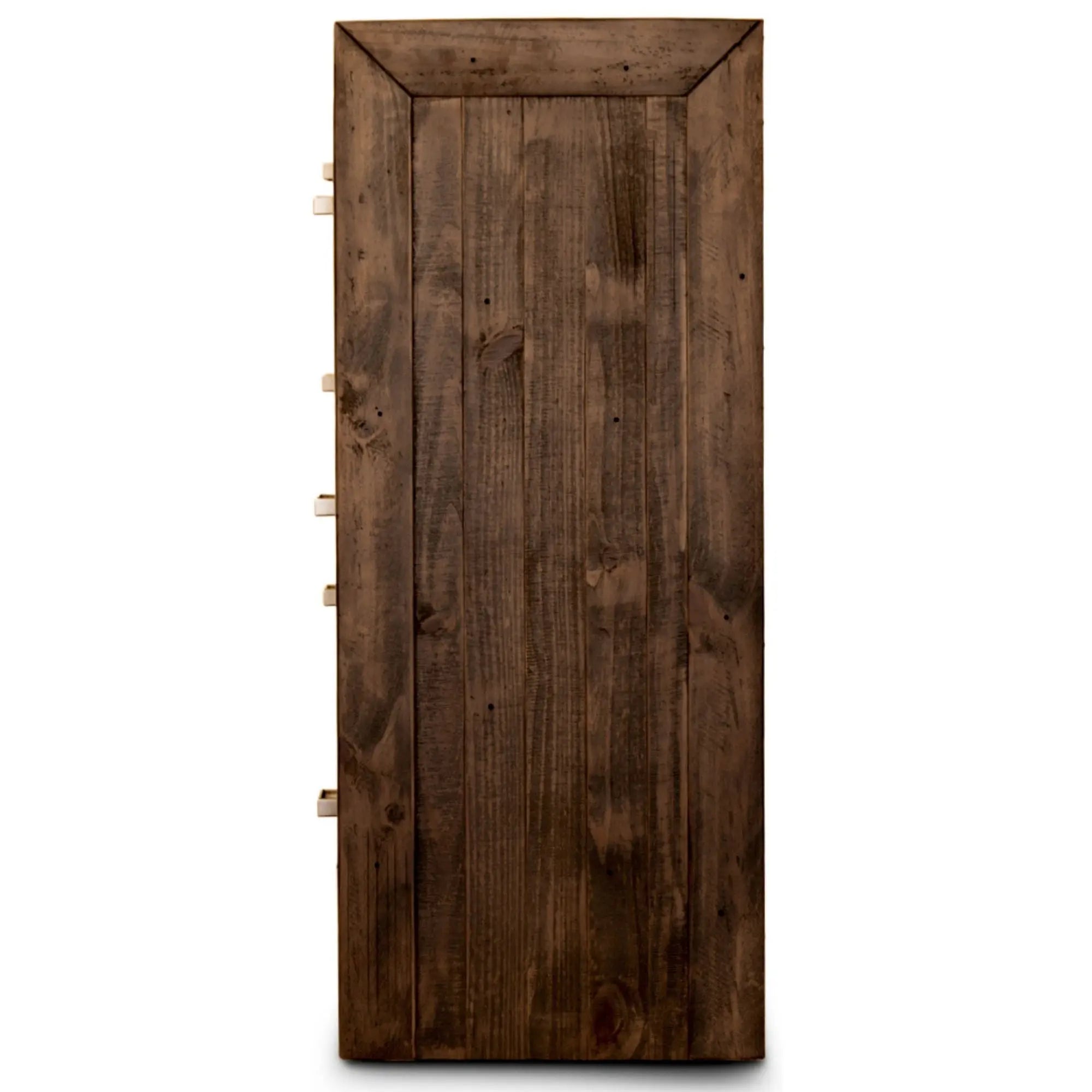 Catmint Tallboy 7 Chest of Drawers Pine Wood Bed Storage Cabinet - Grey Stone Deals499