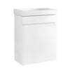 Cefito 400mm Bathroom Vanity Basin Cabinet Sink Storage Wall Hung Ceramic Basins Wall Mounted White Deals499