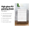 Cefito 400mm Bathroom Vanity Basin Cabinet Sink Storage Wall Hung Ceramic Basins Wall Mounted White Deals499
