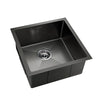 Cefito 51cm x 45cm Stainless Steel Kitchen Sink Under/Top/Flush Mount Black Deals499