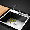 Cefito 55cm x 45cm Stainless Steel Kitchen Sink Flush/Drop-in Mount Silver Deals499