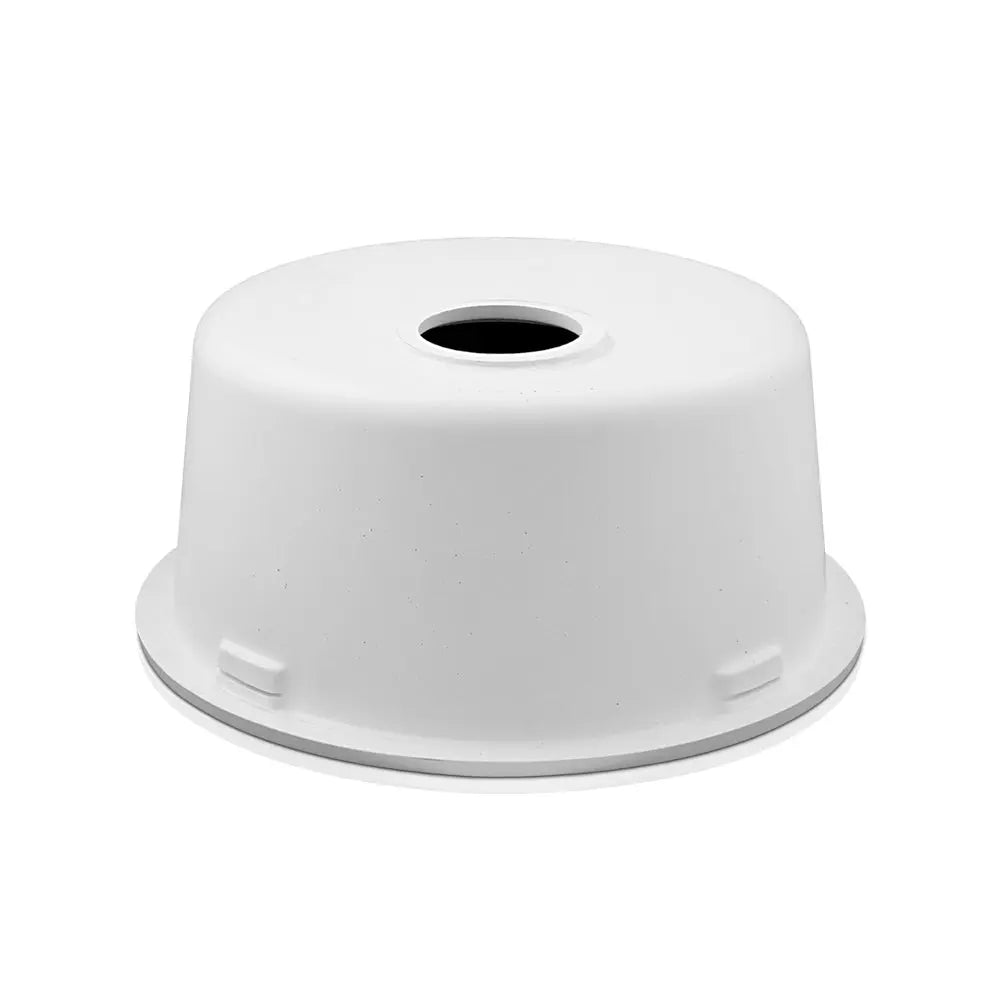 Cefito Stone Kitchen Sink Round 430MM Granite Under/Topmount Basin Bowl Laundry White Deals499