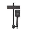 Cefito WELS 8'' Rain Shower Head Set Square Handheld High Pressure Wall Black Deals499