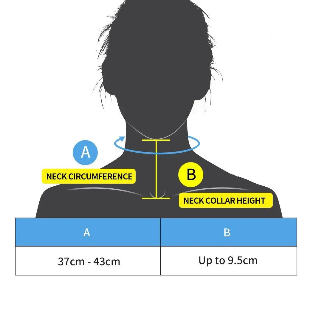 Cervical Collar Neck Brace Support Shoulder Press Pain Relief Stabilise Strap L Deals499