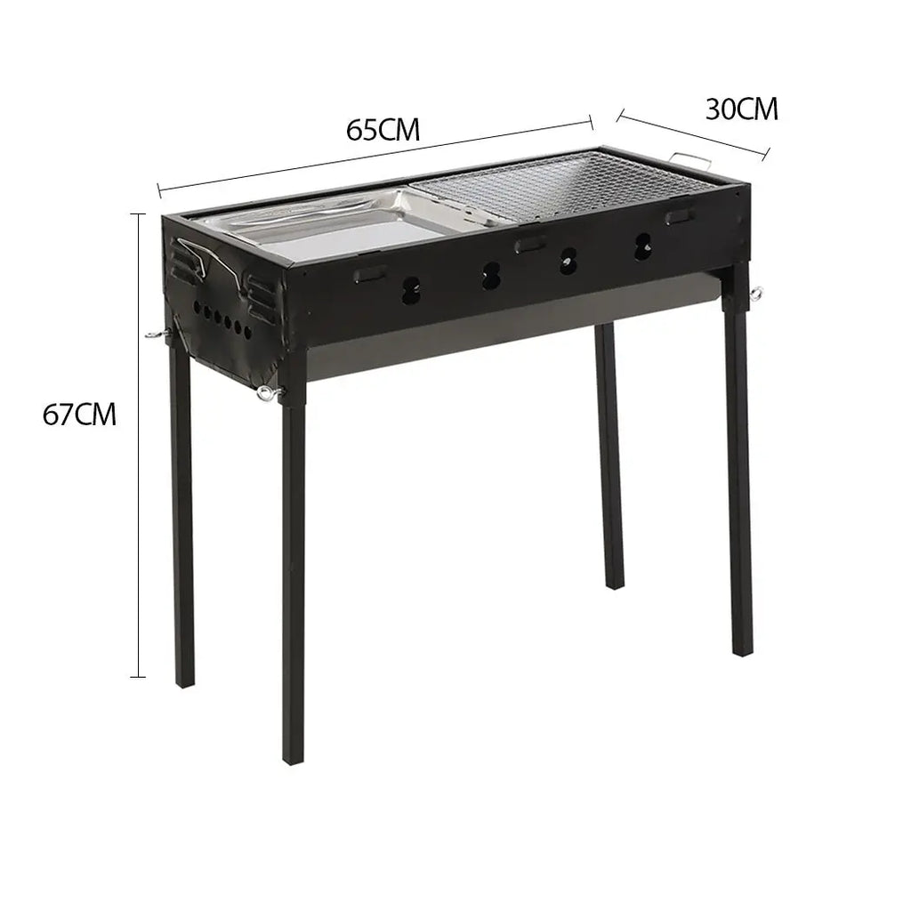 Charcoal BBQ Grill Protable Hibachi Outdoor Barbecue Set Camping Picnic Grills Deals499