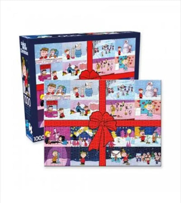 Charlie Brown Christmas Present 1000pc Puzzle Deals499