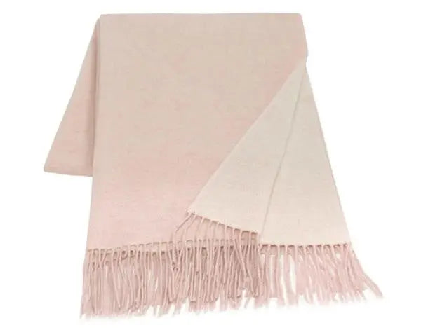 Chiswick Scarf - Cashmere/Merino Wool Blend - Blush Deals499