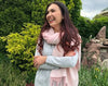 Chiswick Scarf - Cashmere/Merino Wool Blend - Blush Deals499