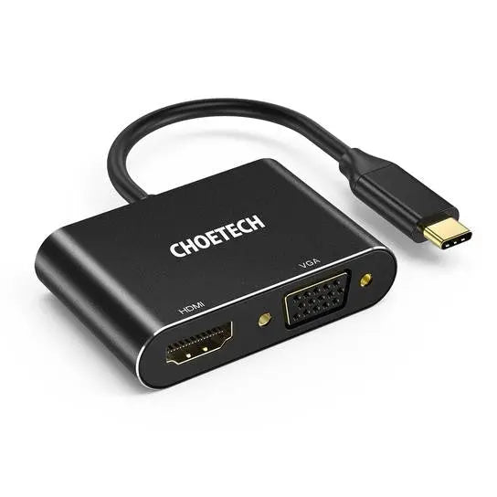 Choetech HUB-M17 USB-C TO HDMI VGA ADAPTER Deals499