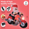 Christmas By Sas 1.6m Santa & Motorbike Built-In Blower Bright LED Lighting Deals499