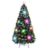 Christmas By Sas 1.8m Fibre Optic/LED Christmas Tree 210 Tips Multicolour Star & Ornaments Deals499
