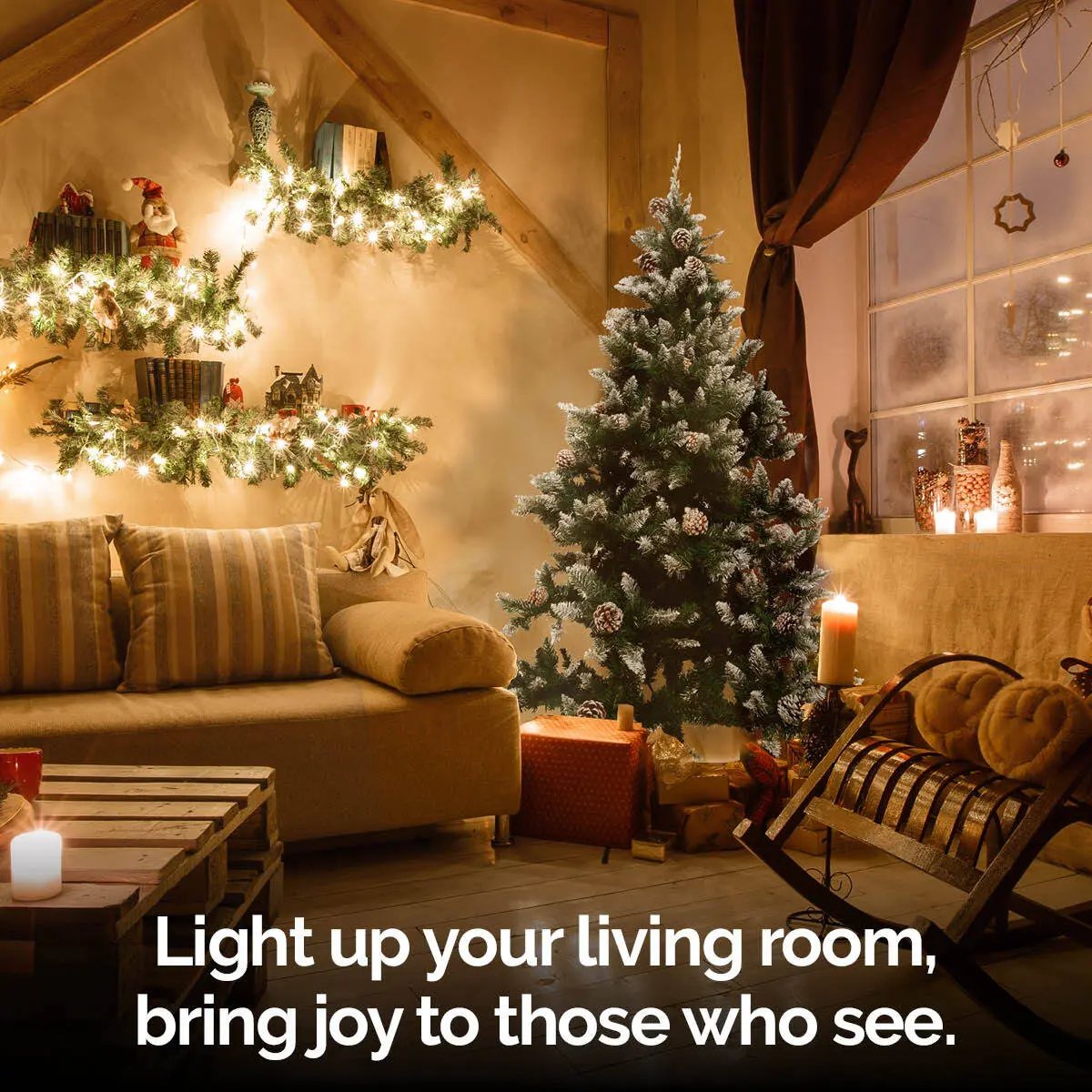 Christmas By Sas 1.8m Full Figured Tree Snow Covered Tips & Pine Cones Deals499