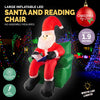 Christmas By Sas 1.9m Santa & His Reading Chair Self Inflating LED Lighting Deals499