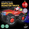 Christmas By Sas 2.1m Santa & Monster Truck Built-In Blower LED Lighting Deals499