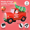 Christmas By Sas 2.25m Santa Ute & Tree Built-In Blower Bright LED Lighting Deals499
