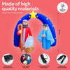 Christmas By Sas 2m Nativity Scene Baby Jesus Self Inflating LED Lighting Deals499