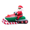 Christmas By Sas 3.65m Santa & Jet Ski Built-In Blower Bright LED Lighting Deals499