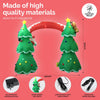 Christmas By Sas 3m x 2.4m Christmas Tree Arch Self Inflating LED Lights Deals499