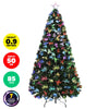 Christmas By Sas 90cm Fibre Optic Christmas Tree 85 Tips Multicolour Lights & Star Deals499