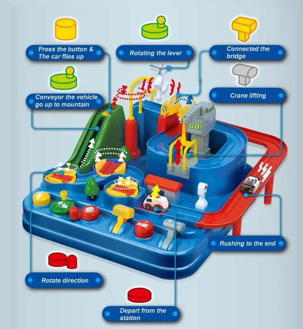 City Rescue Engineering Vehicles Playsets Car Adventure Toys Educational Toys (3 Cars) Deals499