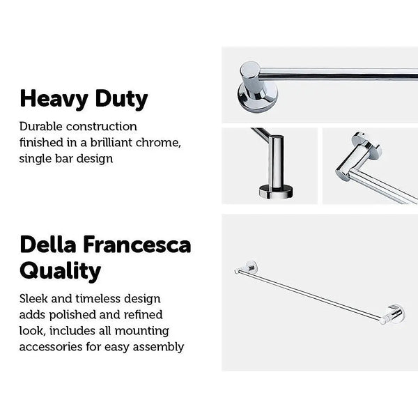 Classic Chrome Towel Bar Rail Bathroom Deals499
