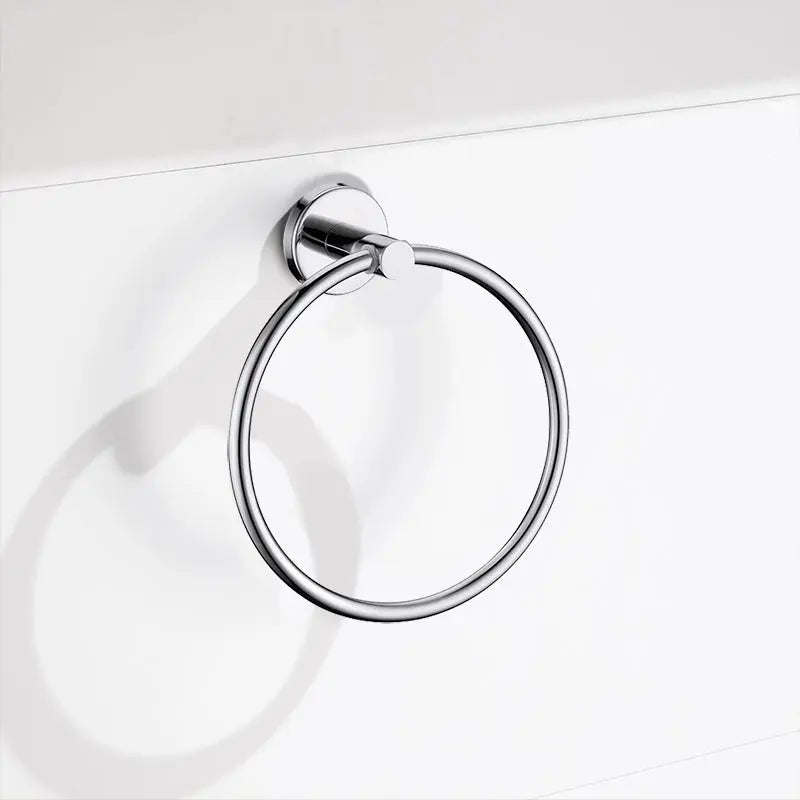 Classic Chrome Towel Bar Rail Ring Bathroom Deals499