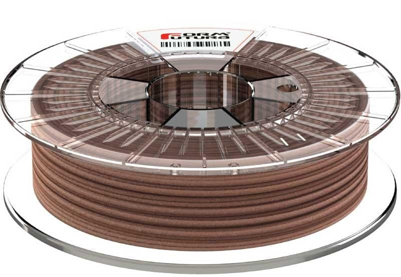 PLA Filament FormFutura MetalFil Classic Copper, 50 g, 0.75 Kg, 1.5 Kg, 1.75mm, 2.85mm, available in Natural Colour FORMFUTURA