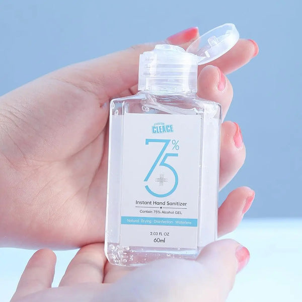 Cleace 1x Hand Sanitiser Sanitizer Instant Gel Wash 75% Alcohol 60ML Deals499