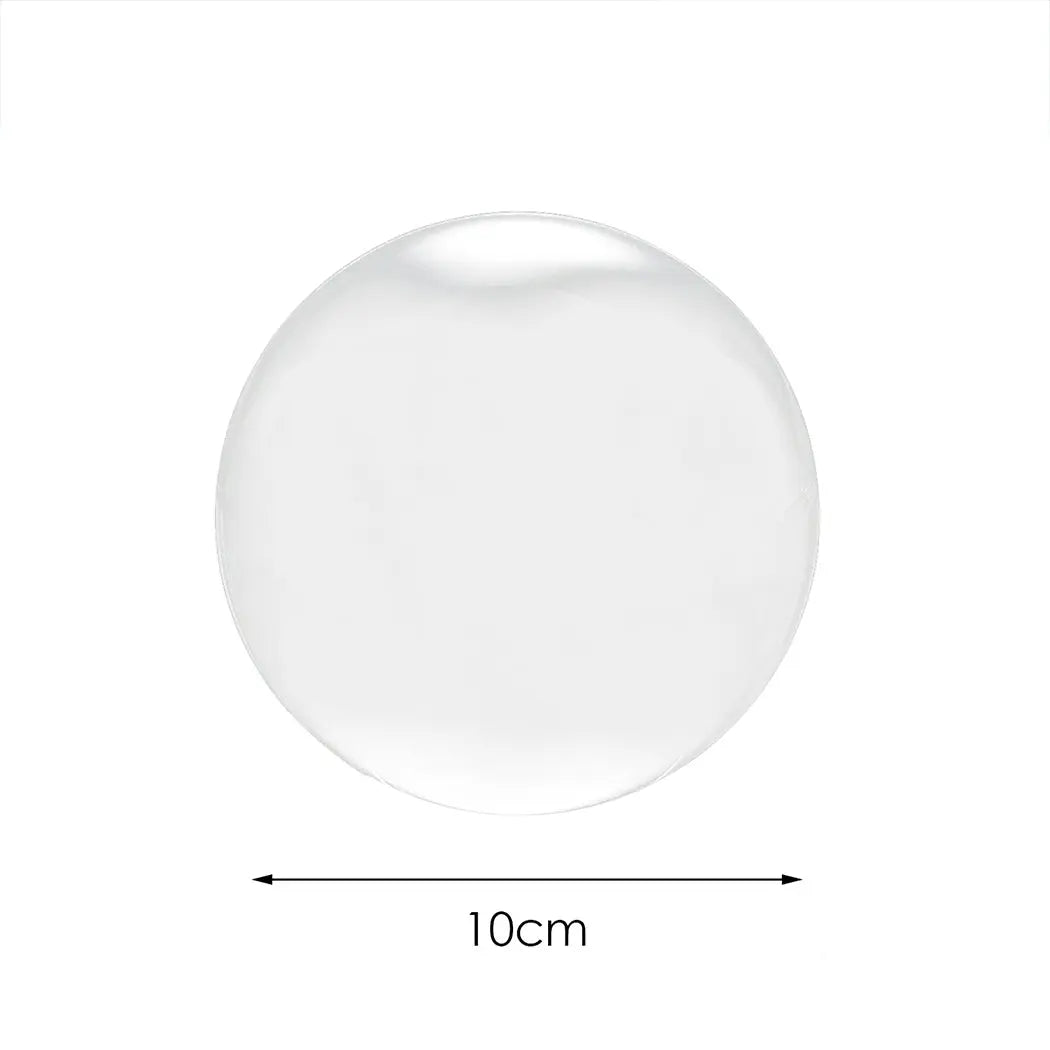 Clear Glass Healing Crystal Ball Sphere Photography Props Lens ball Decor Gifts Deals499