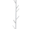 Clothes Stand Garment Coat Rack Metal Rail Portable Hanger Stand Organizer White Deals499