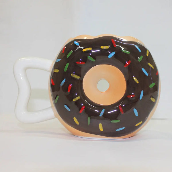 Coffee Cup Vivid Donuts Milk Cup Ceramic Lovers Mug Cute Birthday Gift Chocolate Deals499