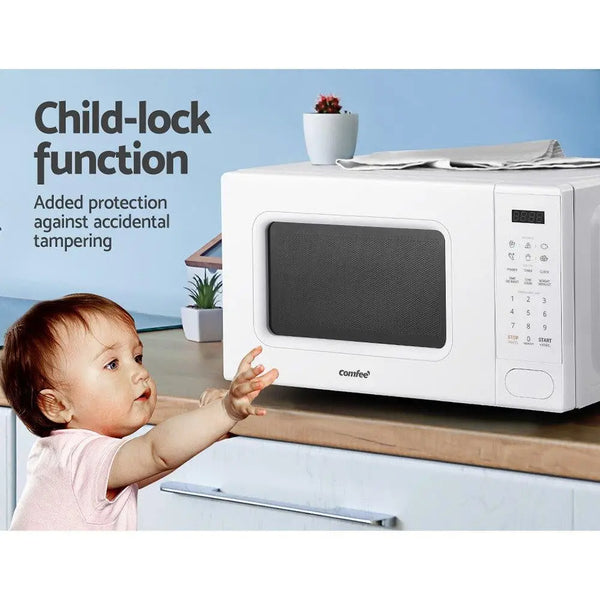Comfee 20L Microwave Oven 700W Countertop Kitchen Cooker White Deals499