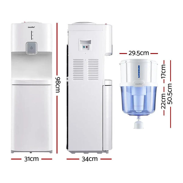 Comfee Water Cooler Dispenser Stand Chiller Cold Hot 15L Purifier Bottle Filter Deals499
