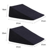 Cool Gel Memory Foam Bed Wedge Pillow Cushion Neck Back Support Sleep with Cover Deals499