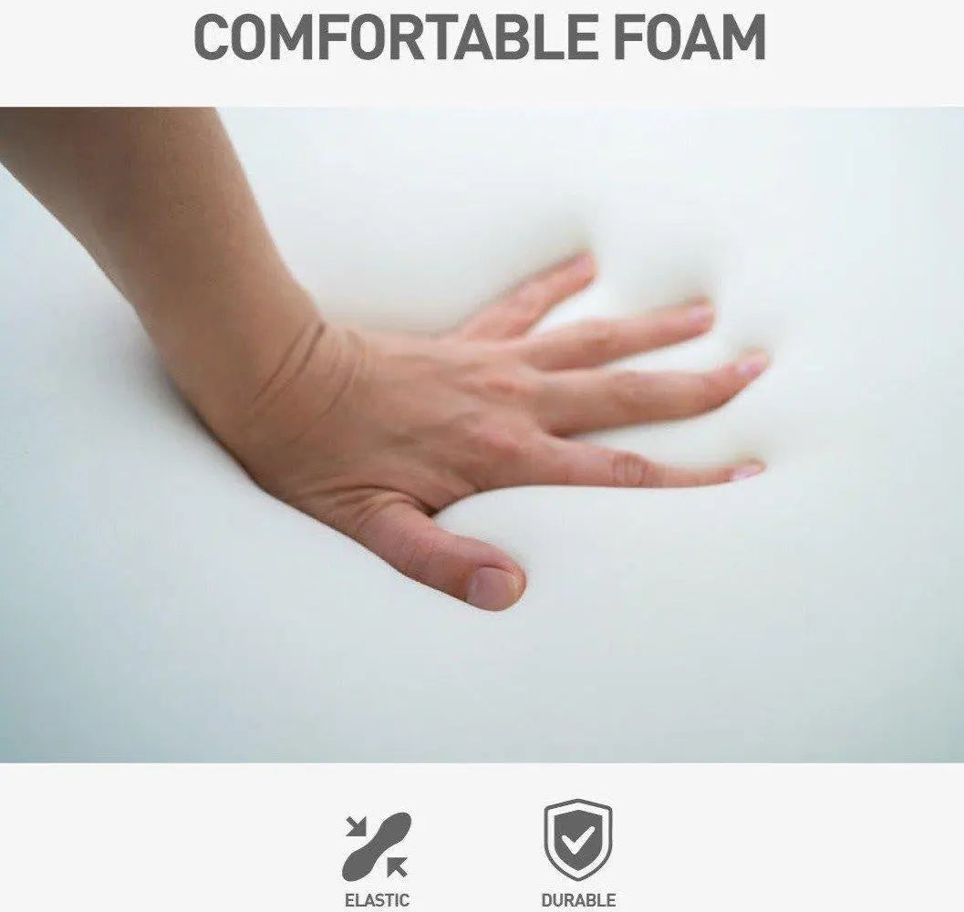 Cooling Gel Hepta-Zone Hybrid Tri-Foam Spring Euro Mattress (15 Year Warranty) Size Single Deals499