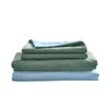Cosy Club Cotton Sheet Set Bed Sheets Set Single Cover Pillow Case Grey Blue Deals499