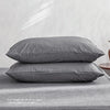 Cosy Club Duvet Cover Quilt Set Flat Cover Pillow Case Essential Black Single Deals499