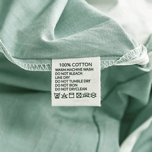 Cosy Club Duvet Cover Quilt Set Flat Cover Pillow Case Essential Green Single Deals499