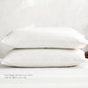 Cosy Club Sheet Set Bed Sheets Set Queen Flat Cover Pillow Case White Essential Deals499