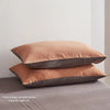Cosy Club Sheet Set Cotton Sheets Double Orange Brown Deals499