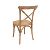 Crossback Dining Chair Natural Bentwood Amethyst Hera