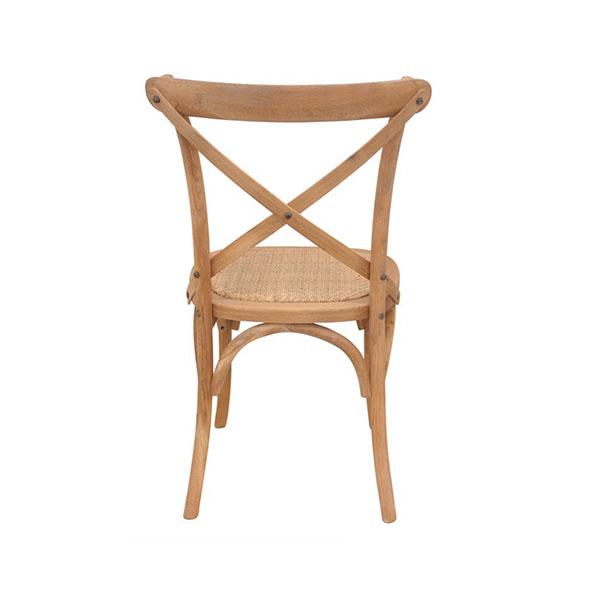 Crossback Dining Chair Natural Bentwood Amethyst Hera